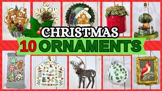 10 JAW DROPPING Christmas Ornaments That You Will WANT to Make