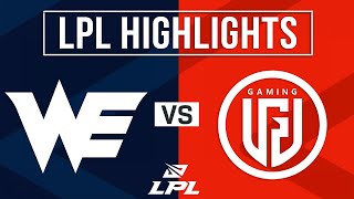 WE vs LGD Highlights ALL GAMES | LPL 2024 Spring | Xi’an Team WE vs LGD Gaming