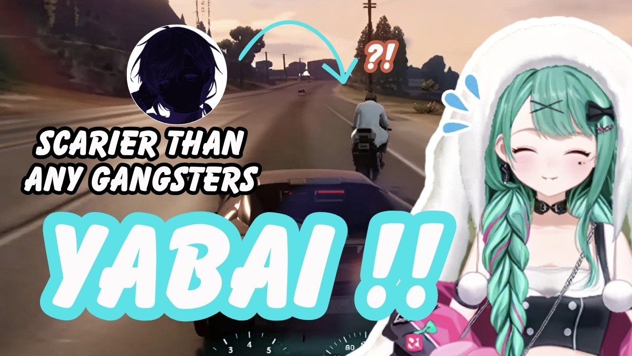 This JP Vtuber BUMPED into SOMEONE NOT TO BE MESSED WITH IN A GTA SERVER 【Hanamoegi Suiha | Eng Sub】