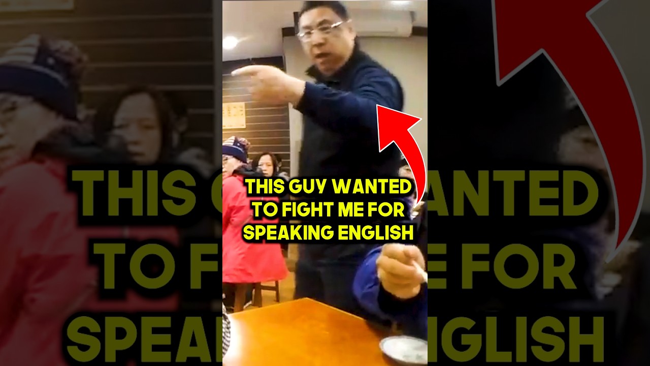 He Wanted To Fight Me For Speaking English