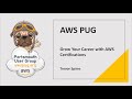 Grow your career with aws certifications