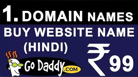 How To Buy Domain Name From Godaddy or Hostinger in Hindi | Process of Buying Website Names