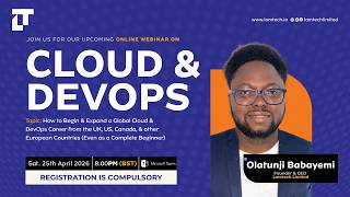 CLOUDS & DEVOPS APRIL WEBINAR (From Zero to Global Tech Career: The Roadmap They Don’t Tell You)