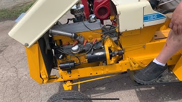 Cub Cadet 124 w/ Crosley 4 Cylinder Engine Garden Tractor Custom