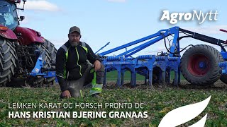 Lemken Karat 9/500 KUA og HORSCH Pronto 6 DC | Hans Kristian Bjering Granaas