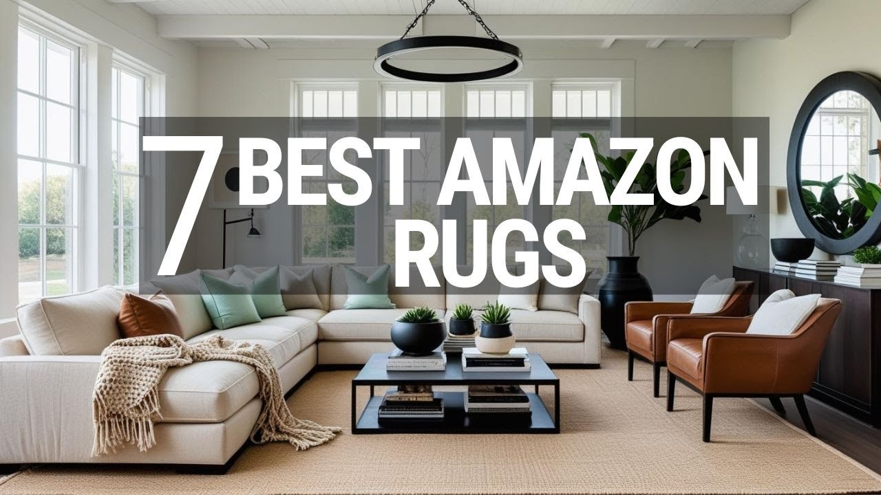 Top 7 Amazon Rugs That Will Transform Your Living Room - YouTube