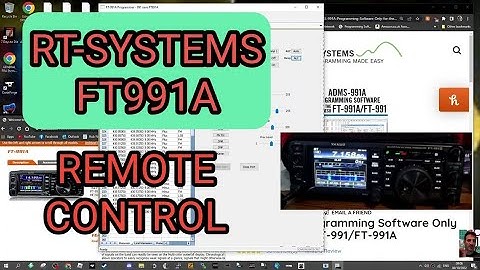 RT-SYSTEMS-YAESU FT991a REMOTE CONTROL/MENU EDITOR