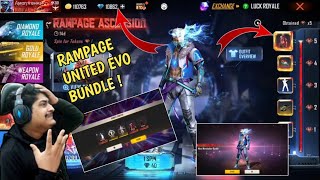 NEW RAMPAGE LEGENDARY BUNDLE EVENT || FREE FIRE NEW EVENT ||NEW TOKEN TOWER || @GyanGaming