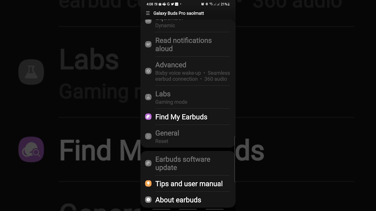 New Firmware for the Samsung Galaxy Earbuds Pro | Improved ANC Function