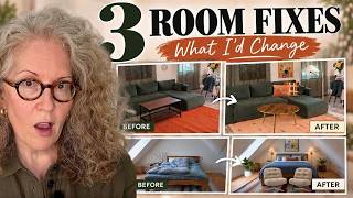 How I'd Fix These 3 Rooms Without a Renovation