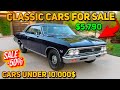 20 Flawless Classic Cars Under $10,000 Available on Craigslist Marketplace! Perfect Cheapest Cars!