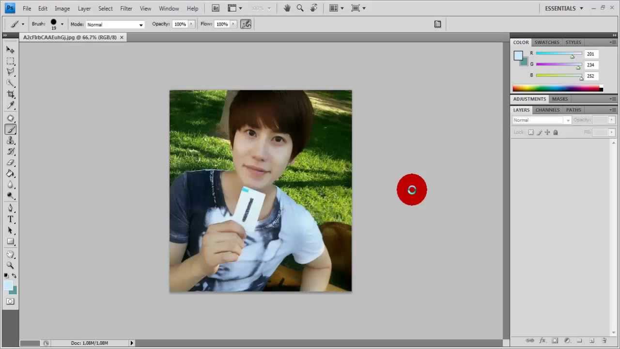 HDCara Membuat Foto Menjadi Efek Kartun Adobe Photoshop CS4 YouTube