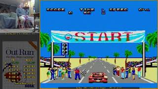 All Stages 🥈 23'39"53 - OutRun Sega Master System (1987)