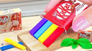 New Amazing Rainbow KITKAT Cake🌈Satisfying Rainbow Chocolate Cake Decorating❤️Chocolate Cake Recipe