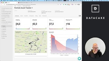 The Particle.io Asset Tracker One on Datacake