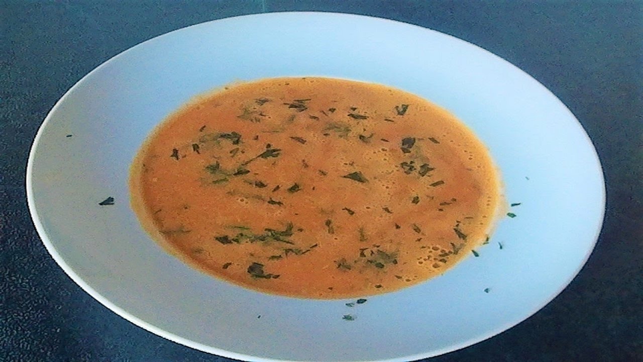 Exotische Tomatensuppe aus Kokosmilch und Currypaste - vegan - YouTube