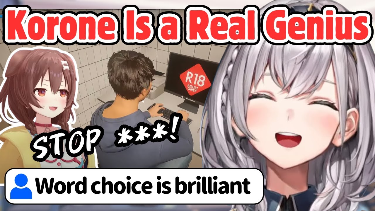 Noel Is Amazed by Korone's Genius Ideas and Overwhelming Vocabulary[Hololive/EngSub/JpSub]