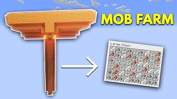 How to make Mob farm in Minecraft Oneblock