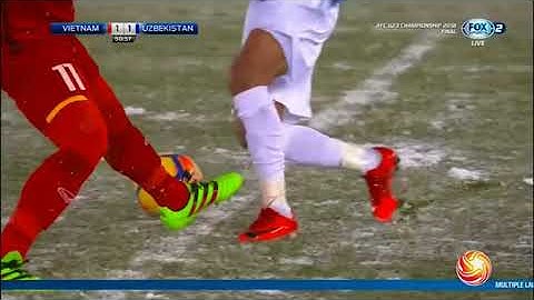 Những pha cứu thua xuất sắc của thủ môn Bùi Tiến Dũng trong trận chung kết vs U23 Uzbekistan