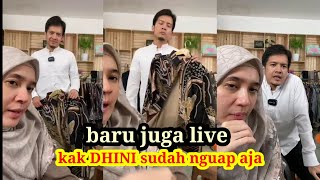 LIVE TIKTOK DIMAS SETO DAN DHINI AMINARTI YANG BARU SAJA LIVE TAPI SUDAH NGUAPA MULU