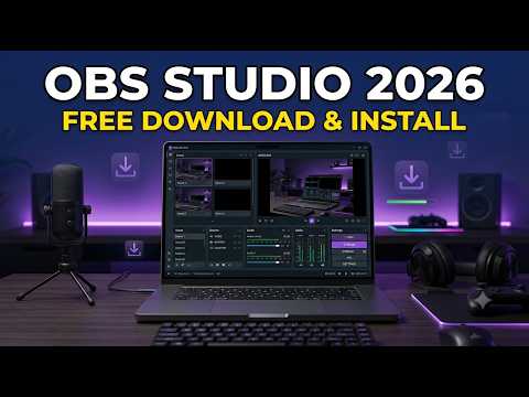 OBS Studio Download & Install Guide 2026 – Free Screen Recorde