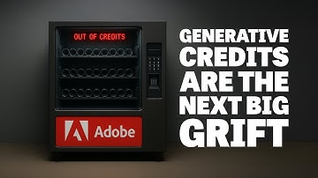 Generatieve credits in fotobewerkingsprogramma