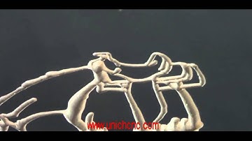 UNICH CNC Router machine on wooen materail