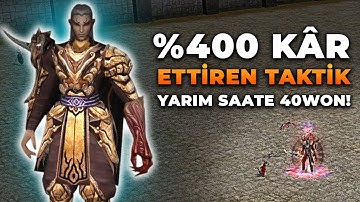 %400 KÂR ETTİK EFSANE TAKTİK! Metin2 TR Epsiz Yardımsız Sıfırdan | Metin2 Ruby Lucifer #14 #metin2