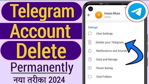 How To Delete Telegram Account 2024 Permanently | Telegram Account Delete Kaise kare ?
