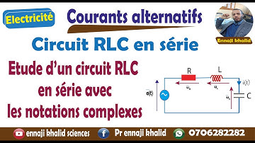 Etude d’un circuit RLC en série avec les notations complexes