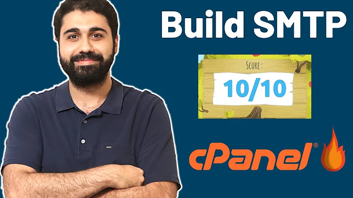 How to Create SMTP Mail Server with cPanel & Get 10/10 Sending Score - Send Bulk Emails!