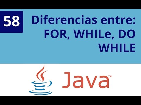 Vídeo: Diferencia Entre Bucle For Y While