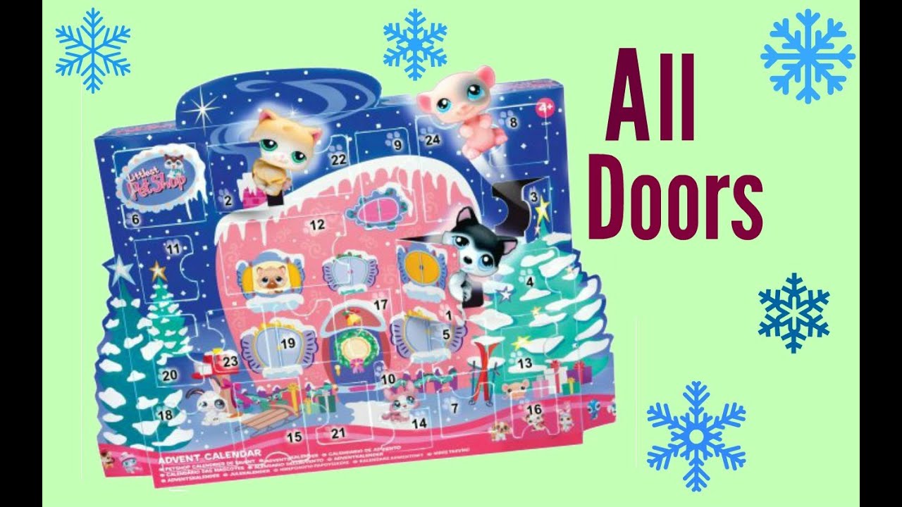 Littlest Pet Shop Advent Calendar - All Doors 