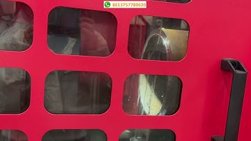 Automatic single head chamfering machine with safety cover