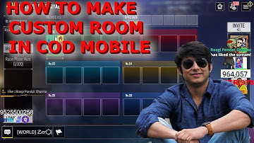 How To Make Custom Room Call Of Duty Mobile CODM