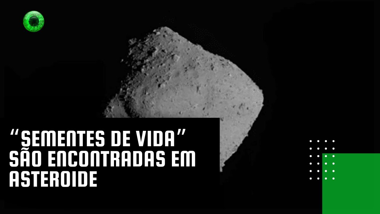 “Sementes de vida” são encontradas em asteroide