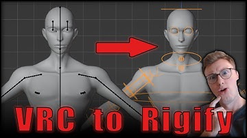 VRChat/Unity Skeleton to Rigify!!