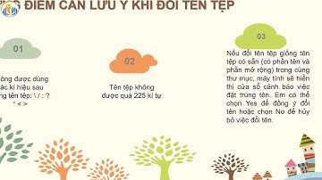TIN HỌC 4 CHỦ ĐỀ 1 BÀI 4 CÁC THAO TÁC VỚI TỆP