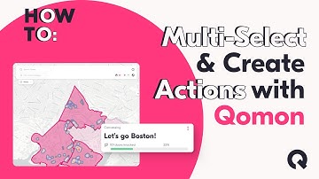 Multi-Select and Create an Action with Qomon