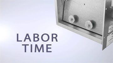 Barometric Zone Damper - Built-in Static Pressure Relief Mechanism