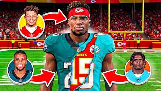 I Combined Tyreek, Saquon & Patrick Mahomes to Break The NFL...