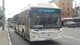 Автобус ЛиАЗ-5292.67 (CNG) № Н 362 УА 62 №1221 маршрутом №13 "Пос. Божатково - ТЦ Круиз"