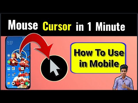 how to use cursor mouse in mobile screen recorder || 1 minutes only ...