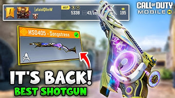 Finally the best Shotgun HS0405 - Songstress is back in CODM 