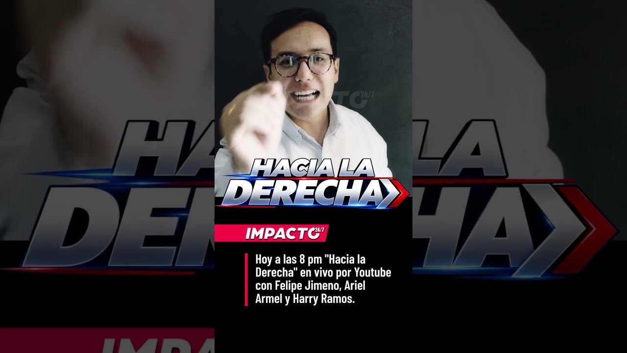 Esta noche en VIVO ! HACIA LA DERECHA!!!