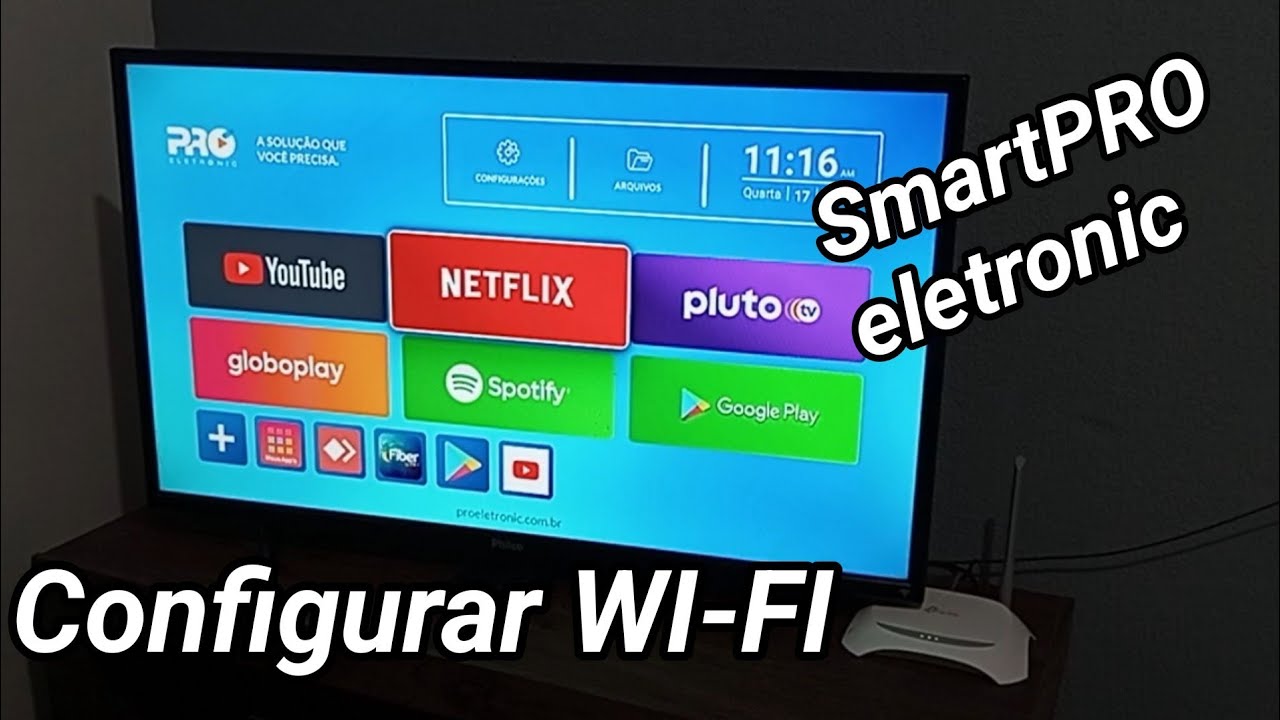 Configurar WI-FI TV BOX Smart Pro eletronic - YouTube