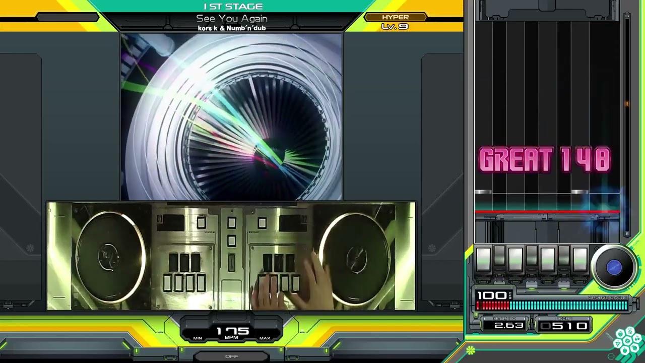 beatmania IIDX】See You Again / kors k & Numb'n'dub - YouTube