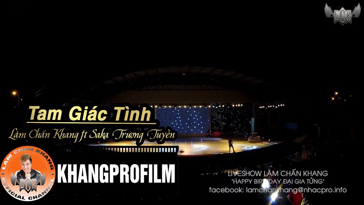 Tam Giác Tình | Lâm Chấn Khang ft. Saka Trương Tuyền | Live Show Happy Birthday Đại Gia Tửng P4/23