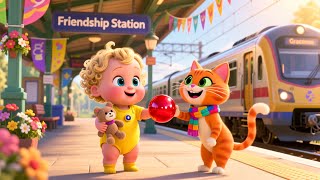 Sunny Yard Train Boom Fun Vehicle & Learning Song For Kids Playful Train Adventure Rhyme