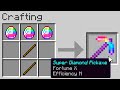 You can craft "Super Diamond" items...